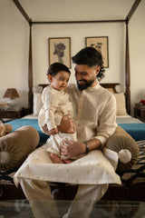 Chandani Ivory Kurta Pyjama set