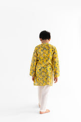 Sunderban Mustard Kurta and Pyjama set