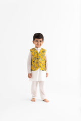 Sunderban Mustard Bandi Kurta and Pyjama