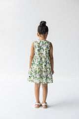 Ivory Sunderban Tier Dress