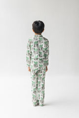 Ivory Shararti Bandar Night Suit Set