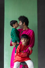Fuchsia Men Kurta