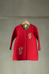 Anar quilted long jacket