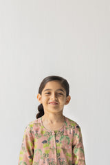 Blush And Mint Sunderban Salwar Kameez Set