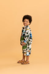 Ivory Kaziranga Shacket & Bermuda Shorts