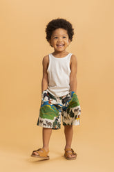 Ivory Kaziranga Bermuda Shorts