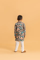 Blush Genda Kurta and Pyjama