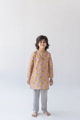 Blush Saras Ka Joda Kurta And Pyjama Set