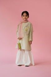 Paan Kulfi, Kurta Sharara and Dupatta Set