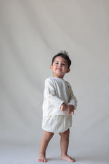 Natkhat Bandar baby shirt and brief set