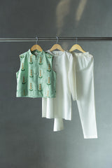 Pitonia Mint Bandi, Kurta Pyjama set