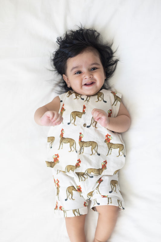 Tendua Rajkumar Vest and shorts set