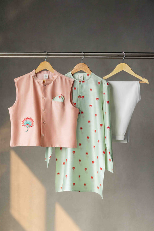 Pushkar Bandi Kurta Pajama Set