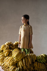 Sunahra Kalidar Kurta and Pyjama Set