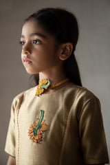 Sunahra Kalidar Kurta and Pyjama Set