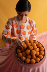 Motichoor laddoo Printed Kurta Pyjama Set
