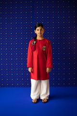 Red Ulhas Kurta (limited edition)