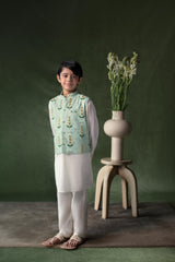 Pitonia Mint Bandi, Kurta Pyjama set