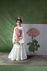 Camellia Ivory Kurta Lehenga set