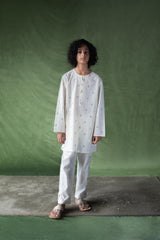 Chandani Ivory Kurta Pyjama set