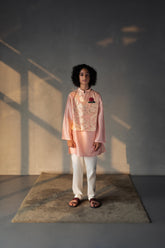 Gulbahar Blush Bandi, Kurta Pyjama set
