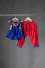 Jhil Mil Tie-up top & Salwar set (limited edition)