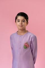 Lilac Kurta and Pyjama set