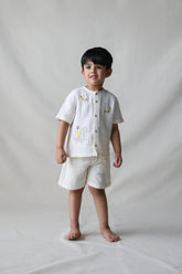 Natkhat Bandar shirt and shorts set
