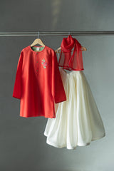 Anar Lehenga, Kurta & Dupatta set