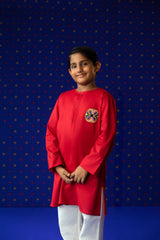 Red Ulhas Kurta (limited edition)