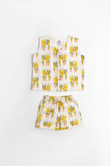 Saras ka Joda  Vest and shorts set