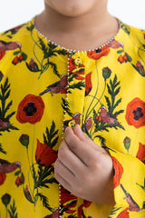 Chidiya Rani Badi Sayani  Yellow Kurta and Pyjama set