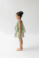 Ivory Sunderban Skirt And Top Set
