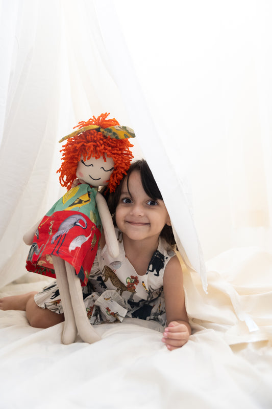 Esther - Handmade Girl Doll