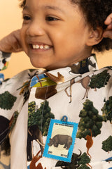 Ivory Kaziranga Shacket & Bermuda Shorts