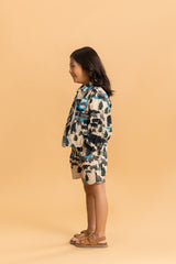 Latte Genda Shacket & Bermuda Shorts