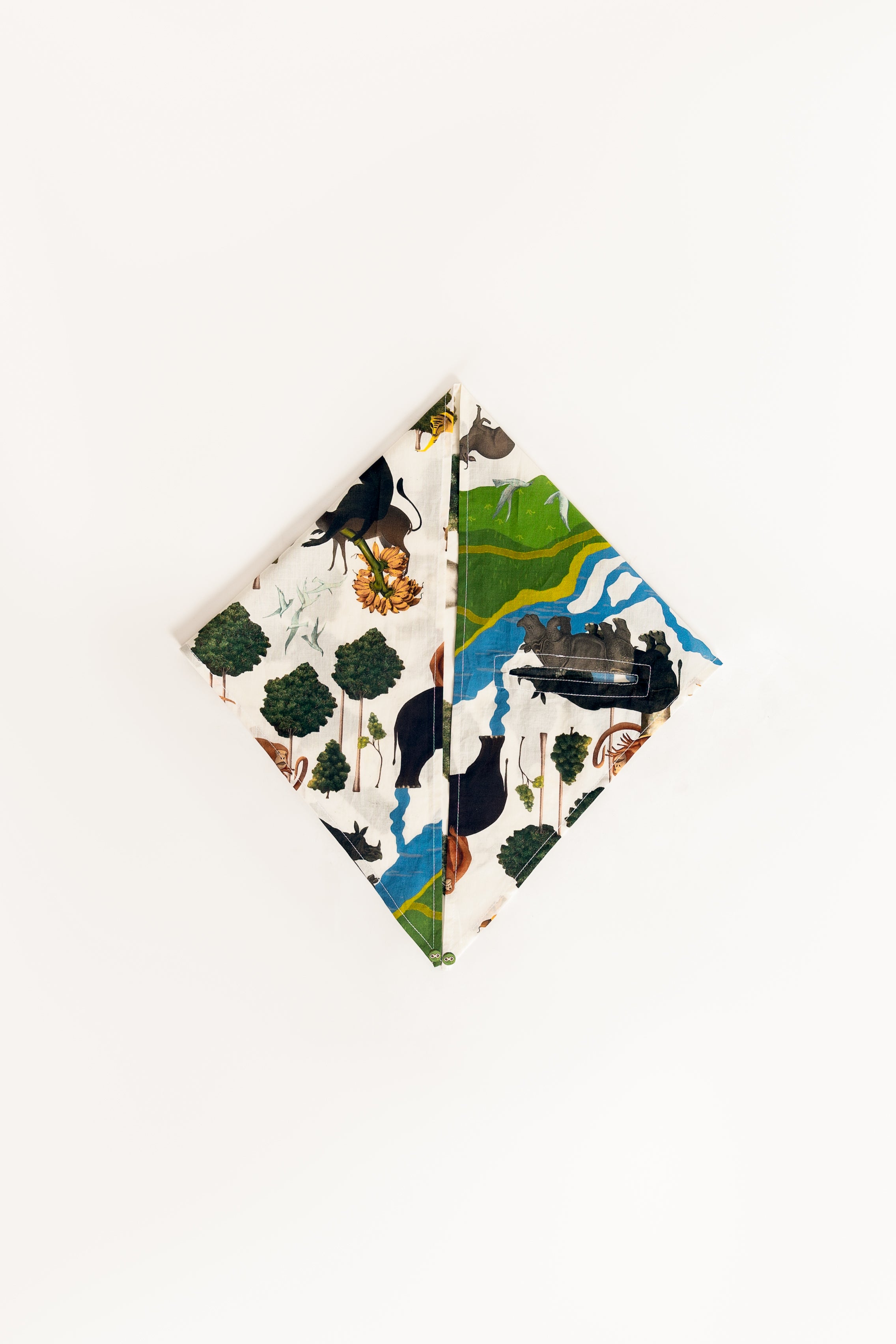 Ivory Kaziranga National Park Neckerchief