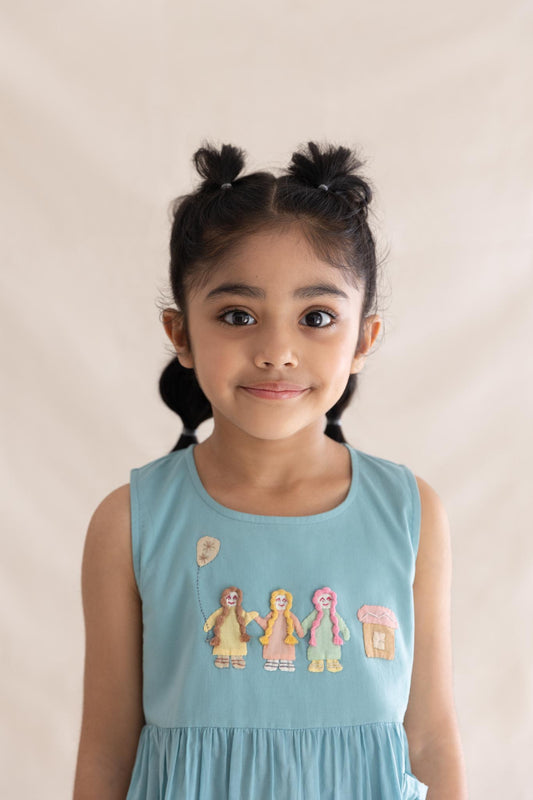 Cotton Candy Tier Dress