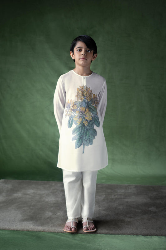 Laburnum Ivory Kurta set
