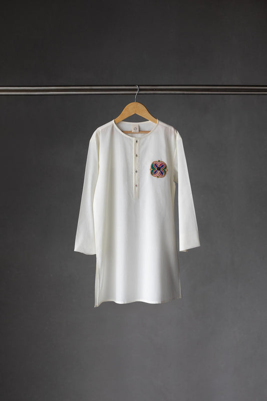 Ivory Ulhas Kurta (limited edition)