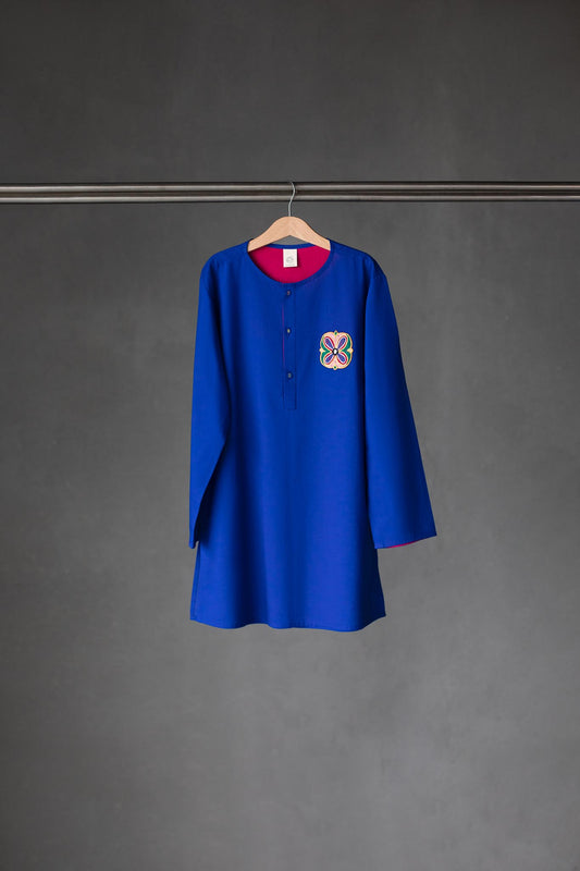 Royal Blue Ulhas Kurta (limited edition)