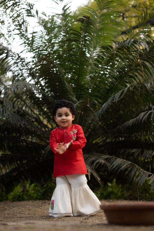 Anar Sharara Set with dupatta