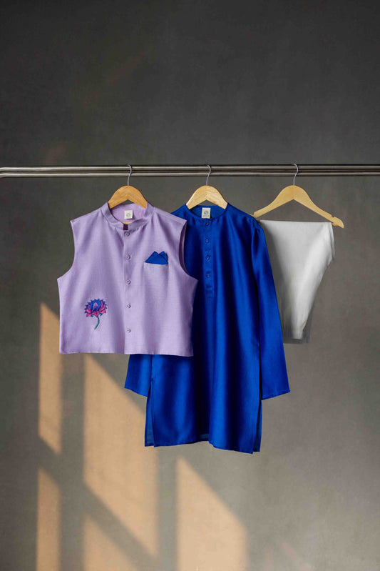 Krishna Bandi Kurta Pajama Set