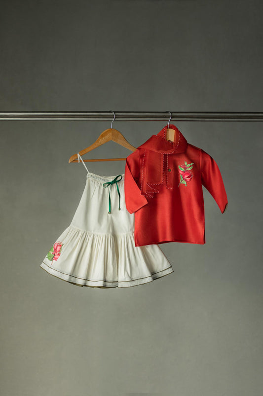 Anar Sharara Set with dupatta